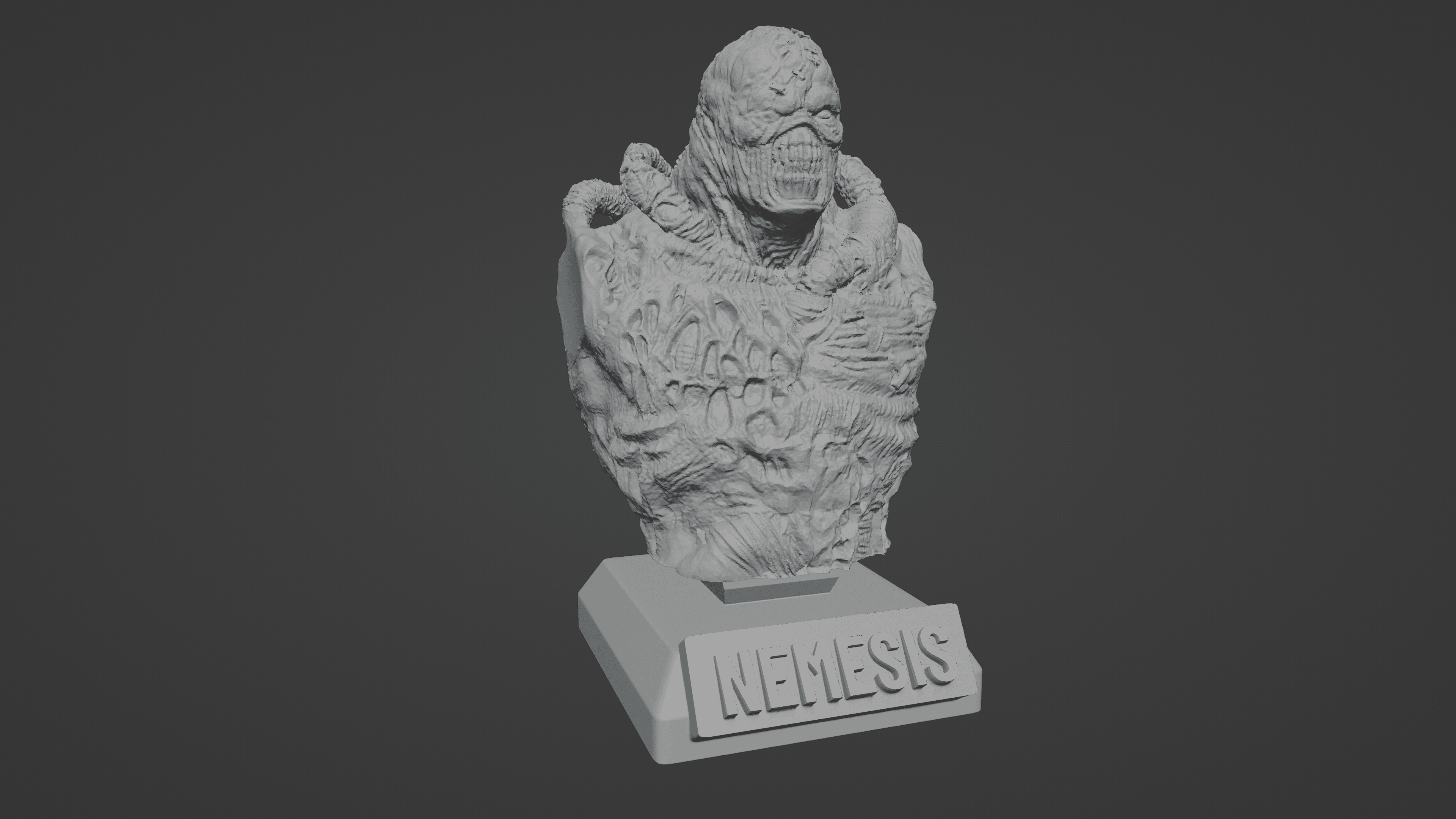 NEMESIS ULTRA-DETAILED SUPPORT-FREE BUST 3D MODEL 3d model