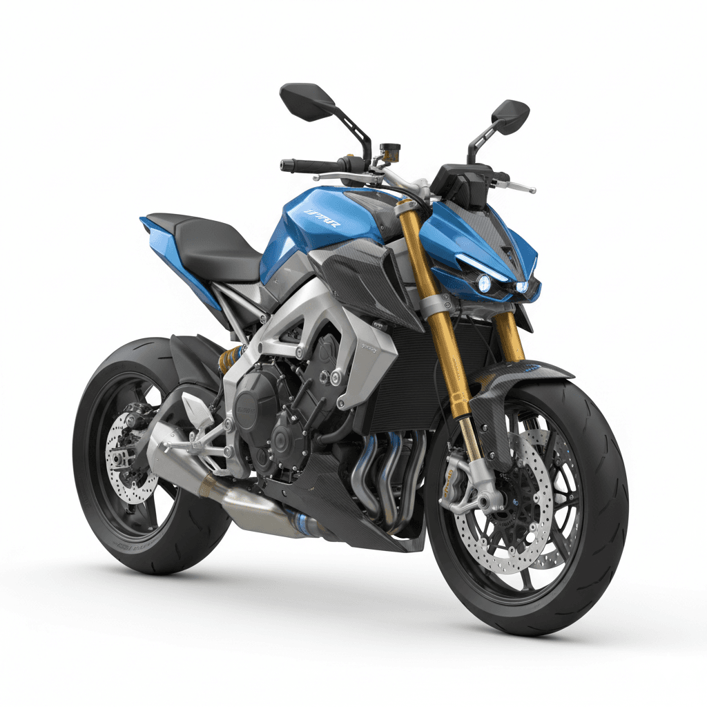 Lightning Strike Electric Sport Motorcycle 3d model