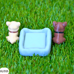 Rocky The Little Bulldog / Mini Design / Keychain / Toy 3d model