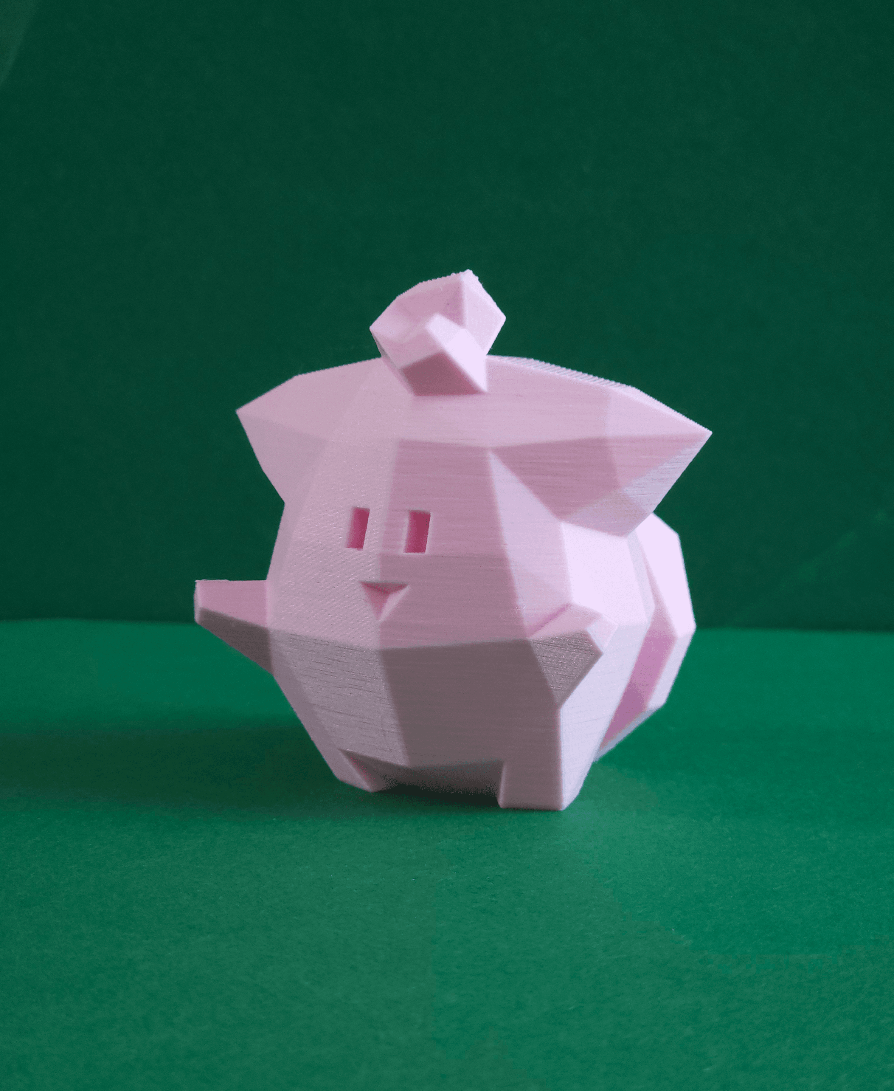 Cleffa Low Poly Pokemon 3d model