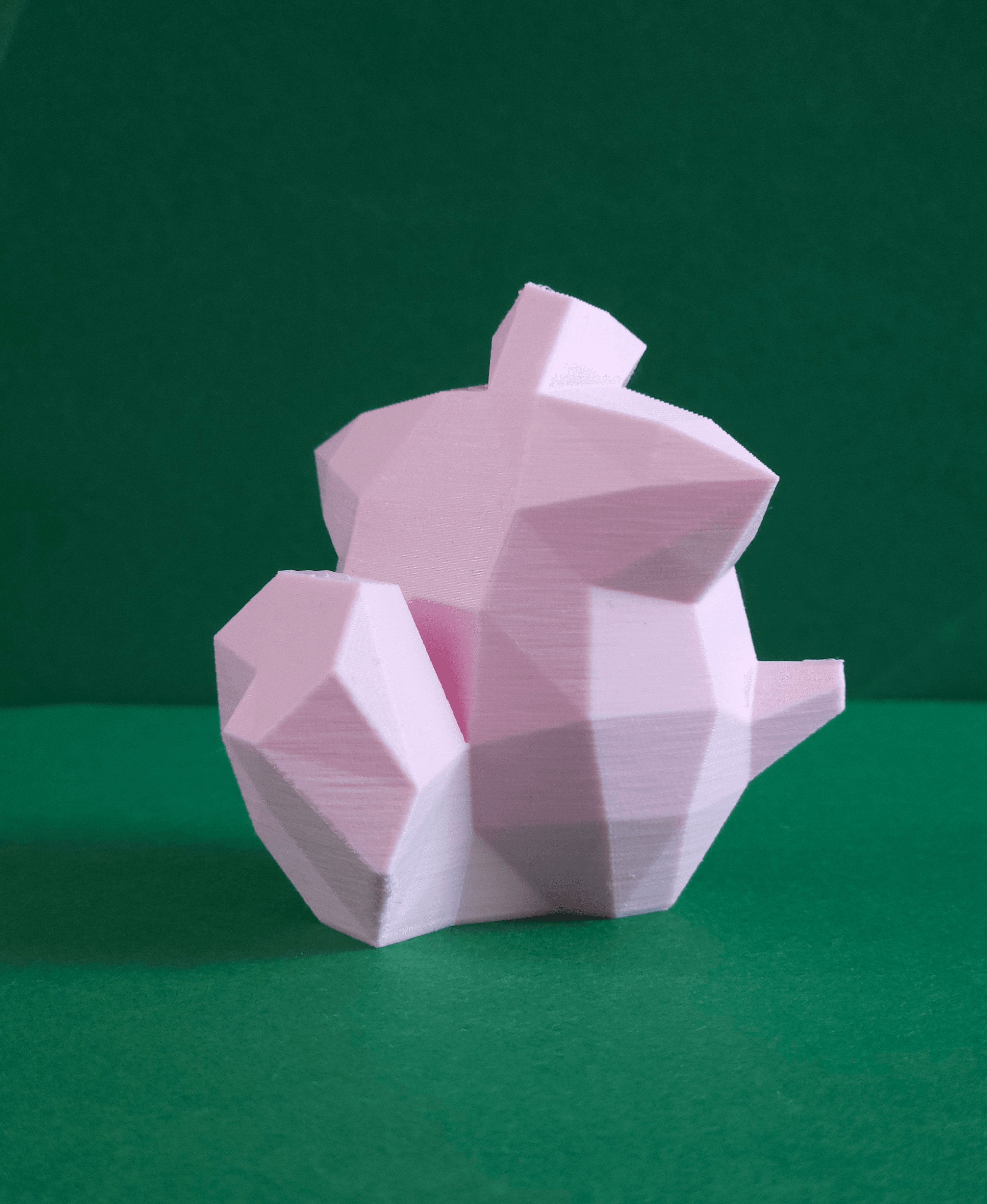 Cleffa Low Poly Pokemon 3d model