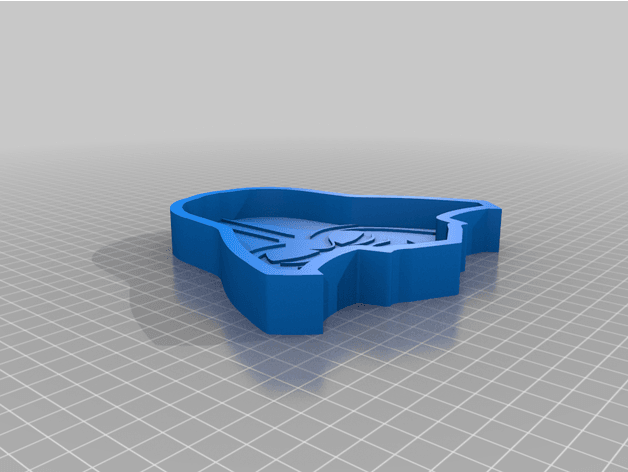 Darth Vader Coin Dump Tray 3d model