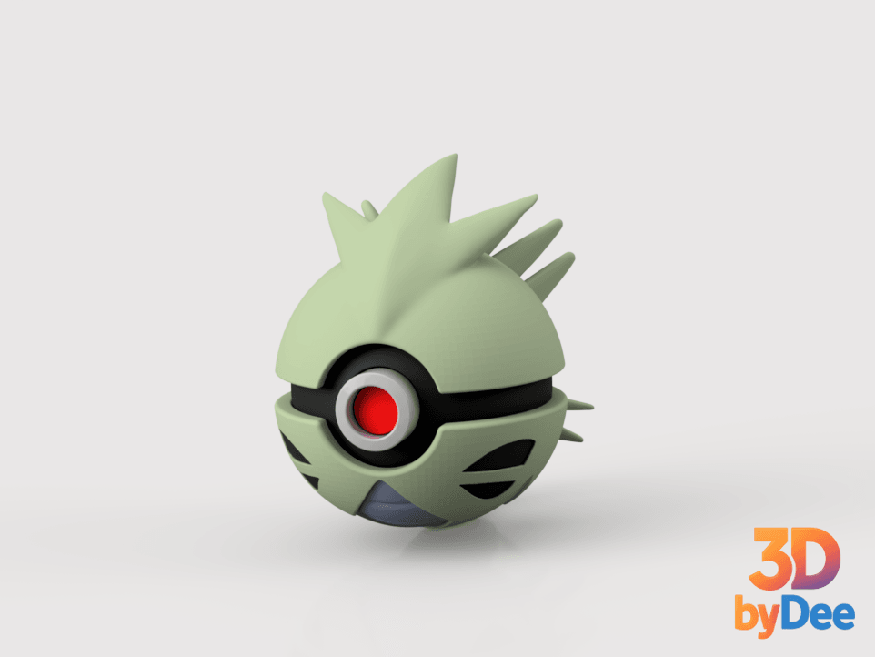 Tyranitar Poke Ball 3d model