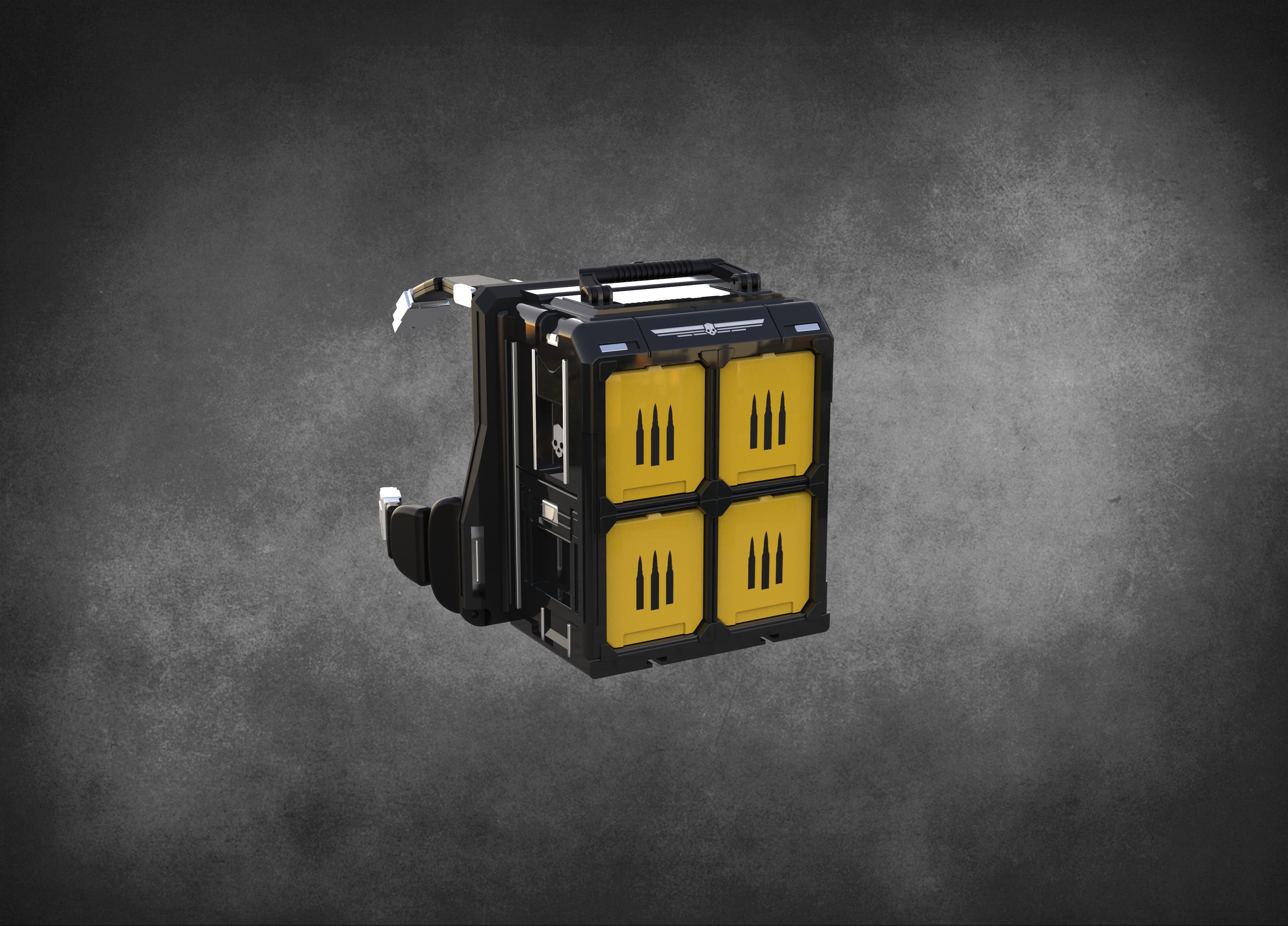 Helldivers 2 - Supply Backpack Stratagem - High Quality 3D Print Model! 3d model