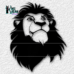The Lion King Disney FanaRT Wall Art 3d model