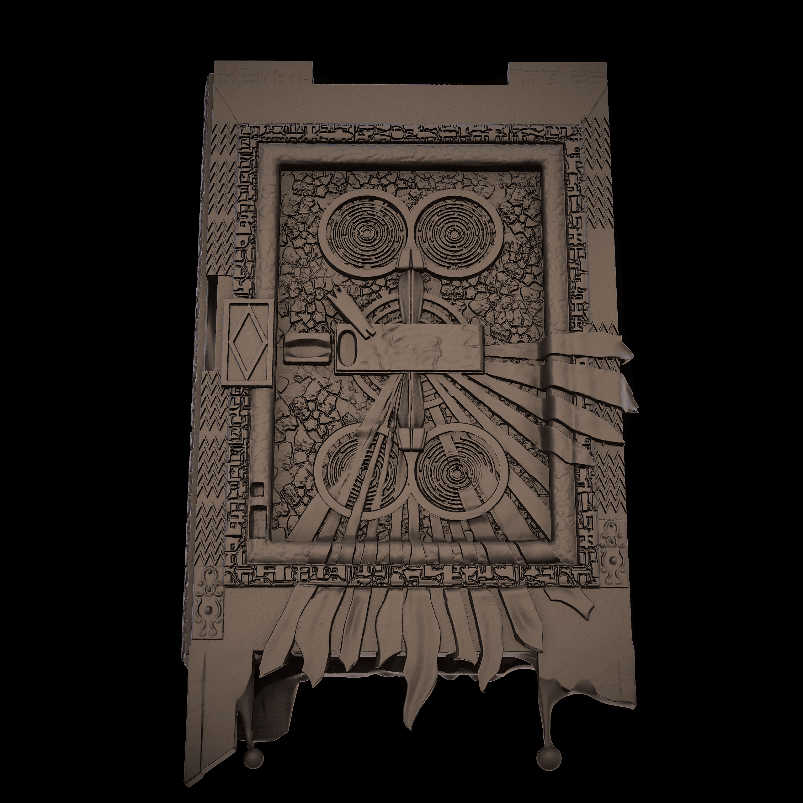 Darkholder_Back_Board.stl 3d model