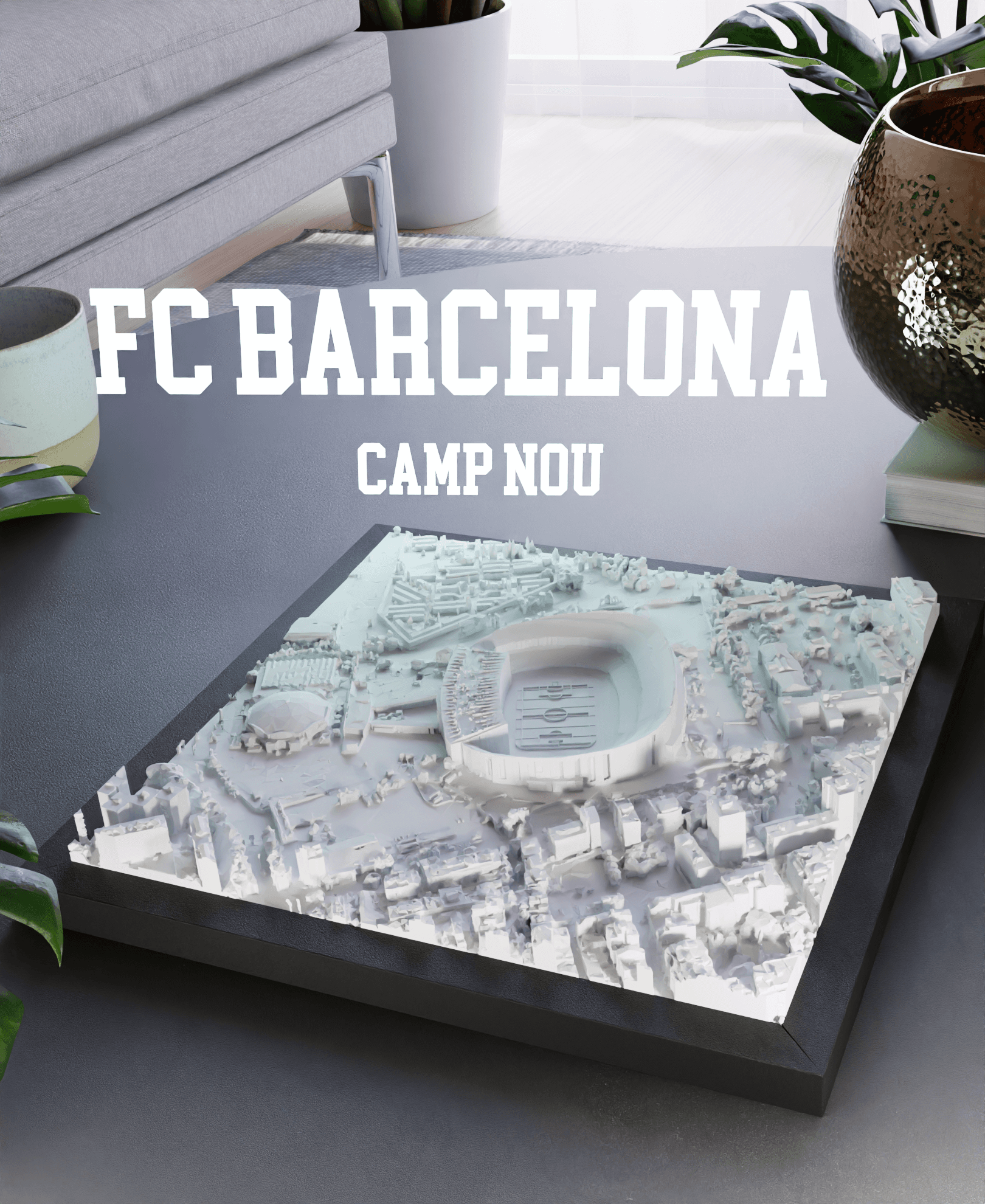 FC Barcelona - Camp Nou 3d model