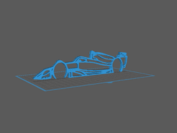 Formula 1 - Wall Art 3d model