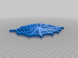 spiderweb 2 halloween 3d model