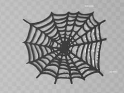 spiderweb 2 halloween 3d model