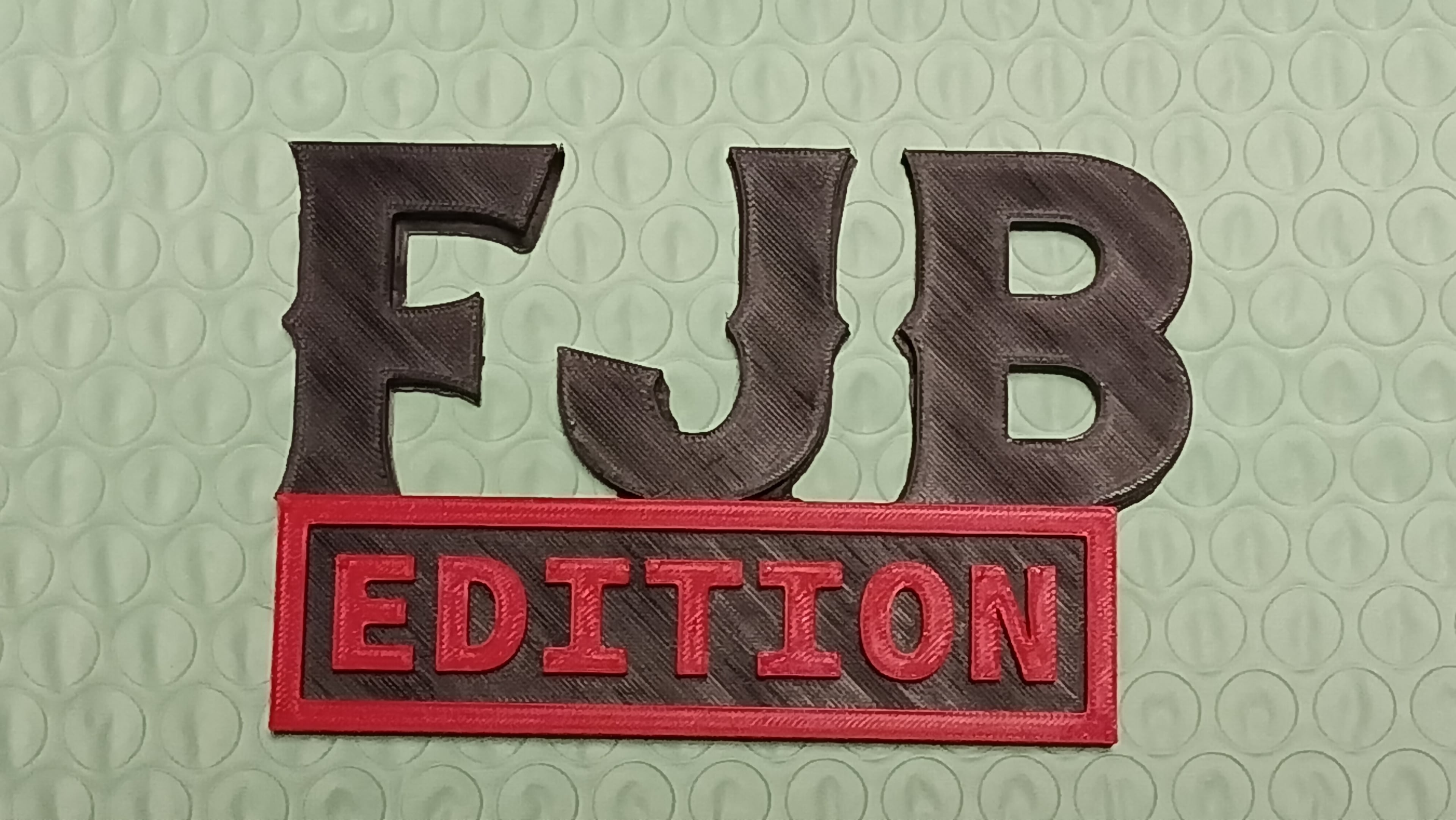 FJB edition badge multiple colors F joe biden 3d model
