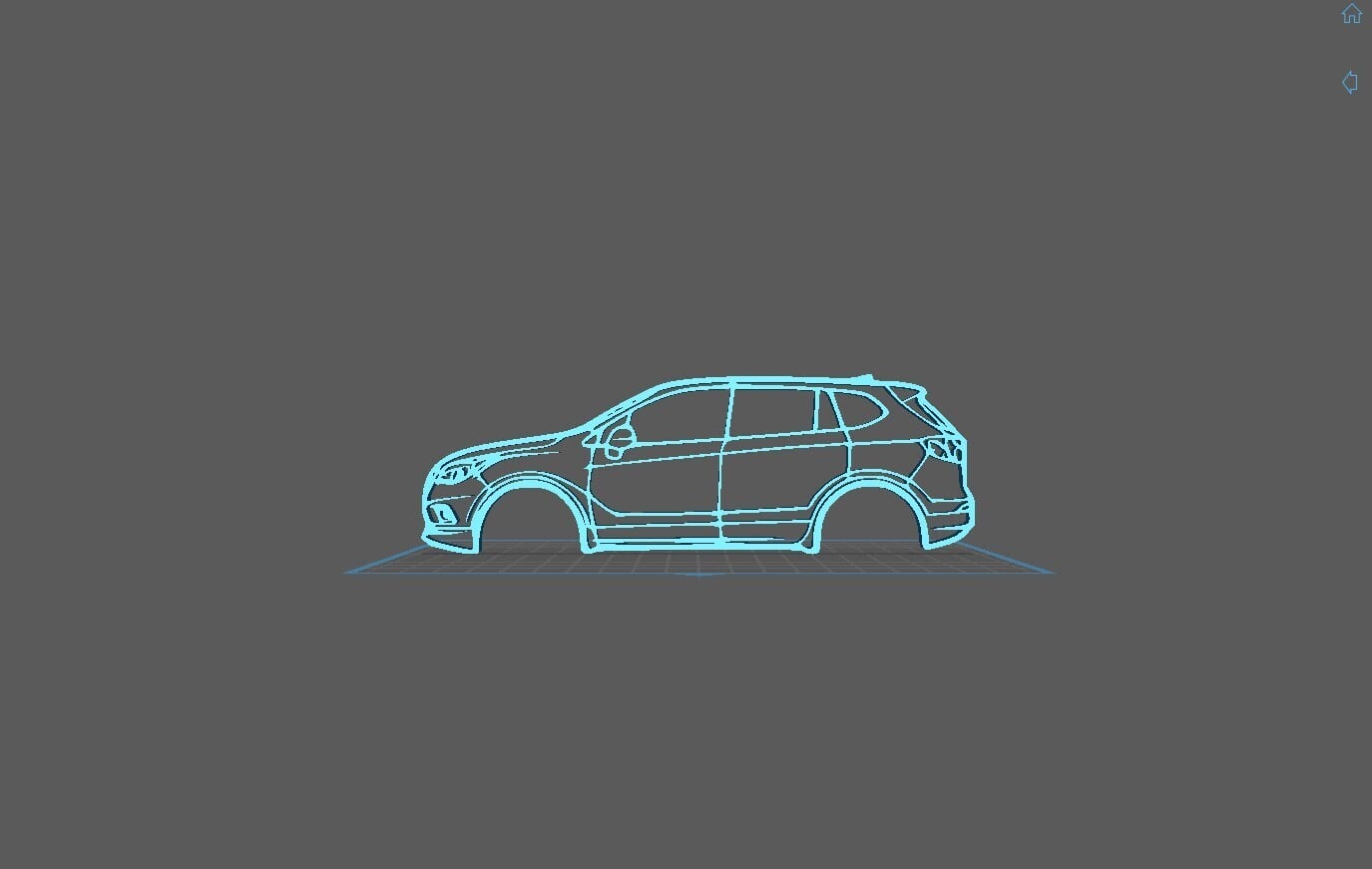Buick - Envision 2016 Wall Art 3d model