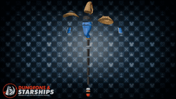 Mage's Staff - Kingdom Hearts 3d model
