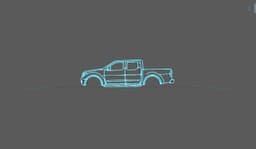 Nissan - Frontier Wall Art 3d model