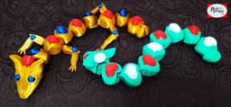 Articulated Heart Dragon – Flexible Spherical Joint Dragon 3d model