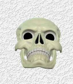 3D EYES THAT FOLLOW YOU Skull wall mount home decor 3d model