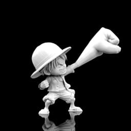 Luffy - One Piece 3d model