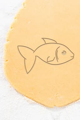 Fish Cookie Cutter, Biscuit Cutter 3d model