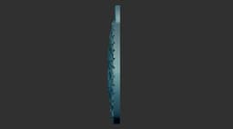 Lion's Head Pendant 3d model