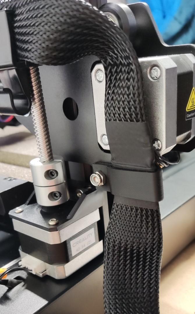 Ender 3 S1 Pro - Z-Axis Cable Clip 3d model