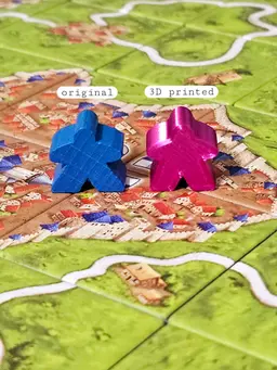 Meeple - Board game piece | Board game upgrades & replacement pieces 3d model