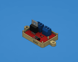 IRF520 Module Case 3d model