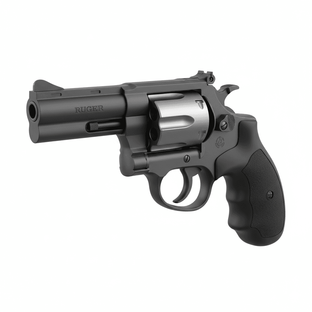 Ruger LCR Compact Carry Revolver 3d model