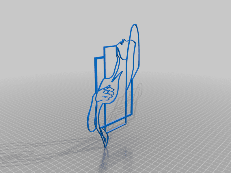Sexy Lady 3d model