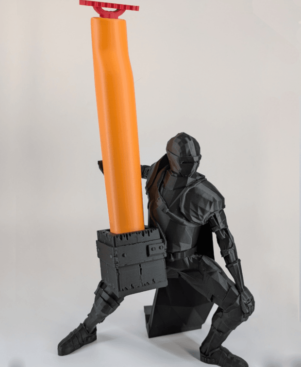 Knight of the One Blade 3d model