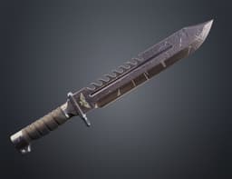 Combat Knife - Standard Issue 3d model