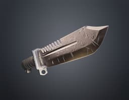 Combat Knife - Standard Issue 3d model