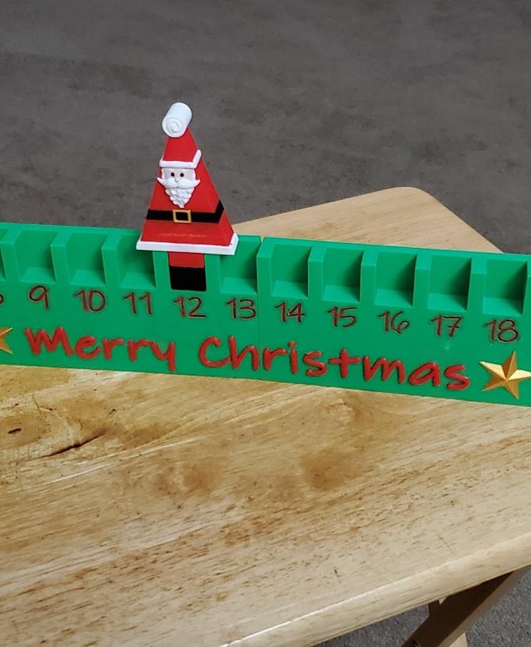 Santa Peg Christmas Countdown - couple flaws with the coloring but came out pretty good on my Bambu X1C
Thanks for another great model! - 3d model