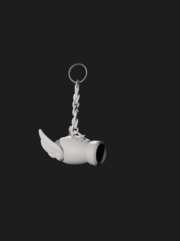 Tribbie keychain set 3d model