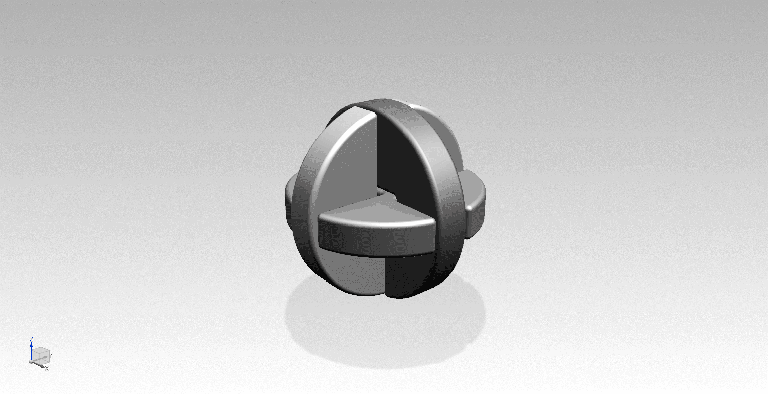 PUZZLE, BALL 3d model