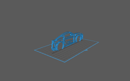 Toyota - GR 86 Wall Art 3d model