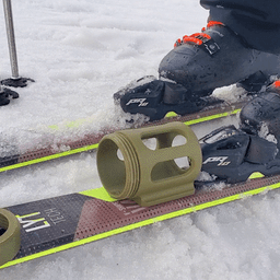Ski & Snowboard Drink Holder 3d model