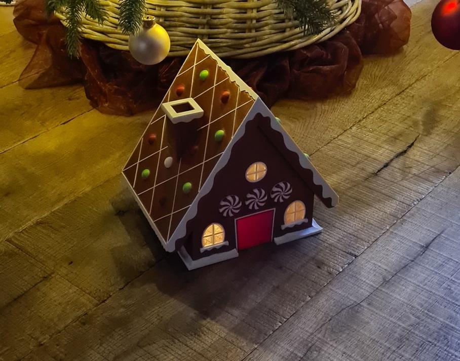 Gingerbread house 3d model