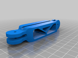 Webcam Mounting Arms w/ Integrated USB Cable Groove 3d model