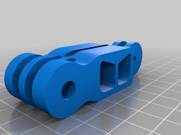 Webcam Mounting Arms w/ Integrated USB Cable Groove 3d model