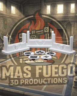 PokeCard - Slab Masters - Card Stands 3d model