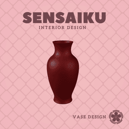 152. Cylinder - V111 Custom Vase Design - Ikebana Home Decoration 3d model