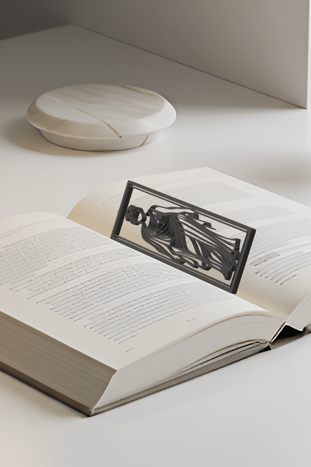 Antique Bookmark, Gift Idea 3d model