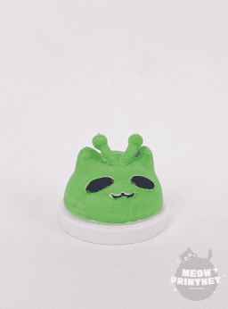 Alien Cat UFO Keyboard Fidget Clicker 3d model
