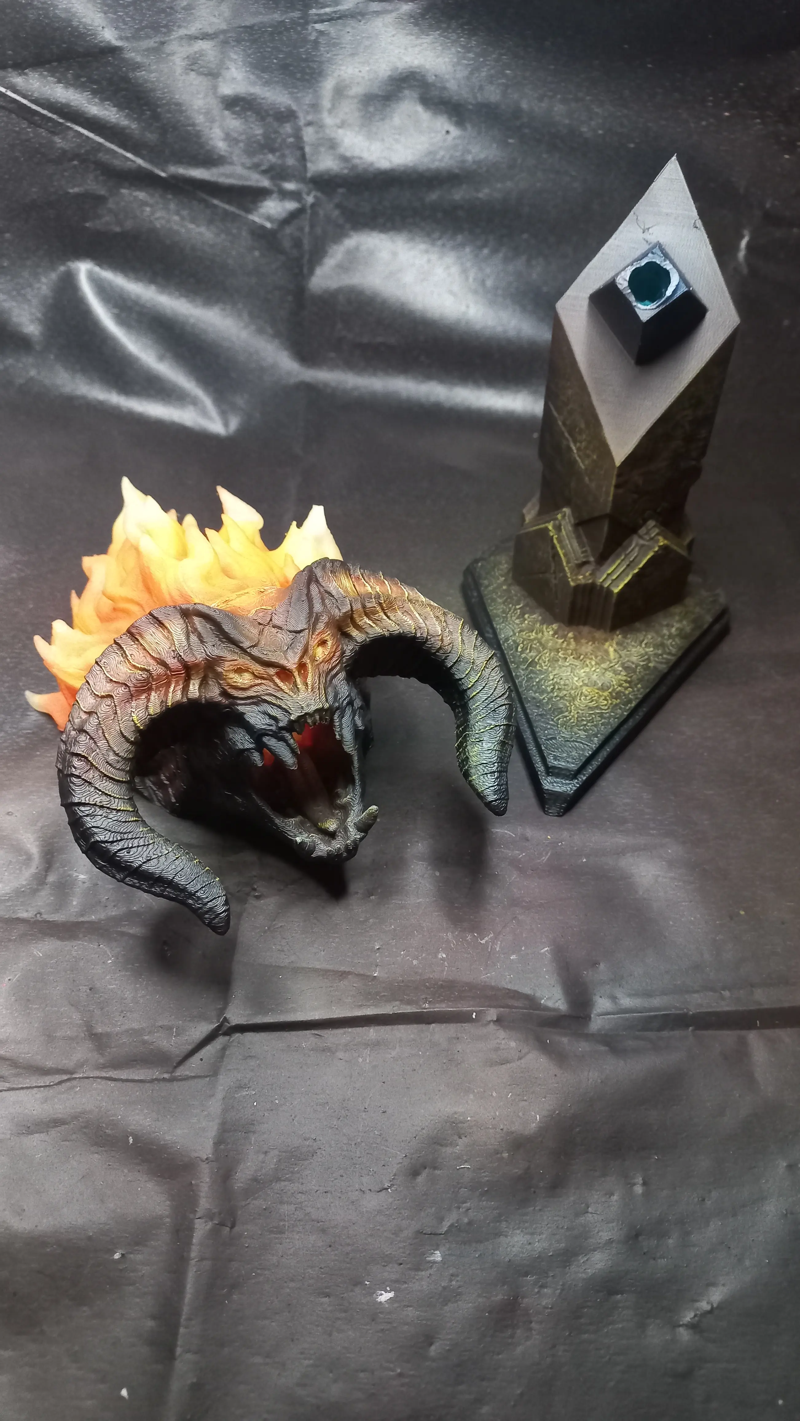 A Really fantastic design!!
I turned it into a lamp and painted it using acrylics. if you are interested to watch the process of how I did it here is the link to the video:
https://youtu.be/EYDJADIIXHU