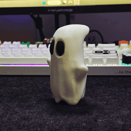 halloween ghost cute figure 3d model
