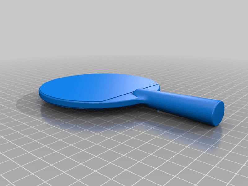Ping Pong Paddle Model and Renders 3d model