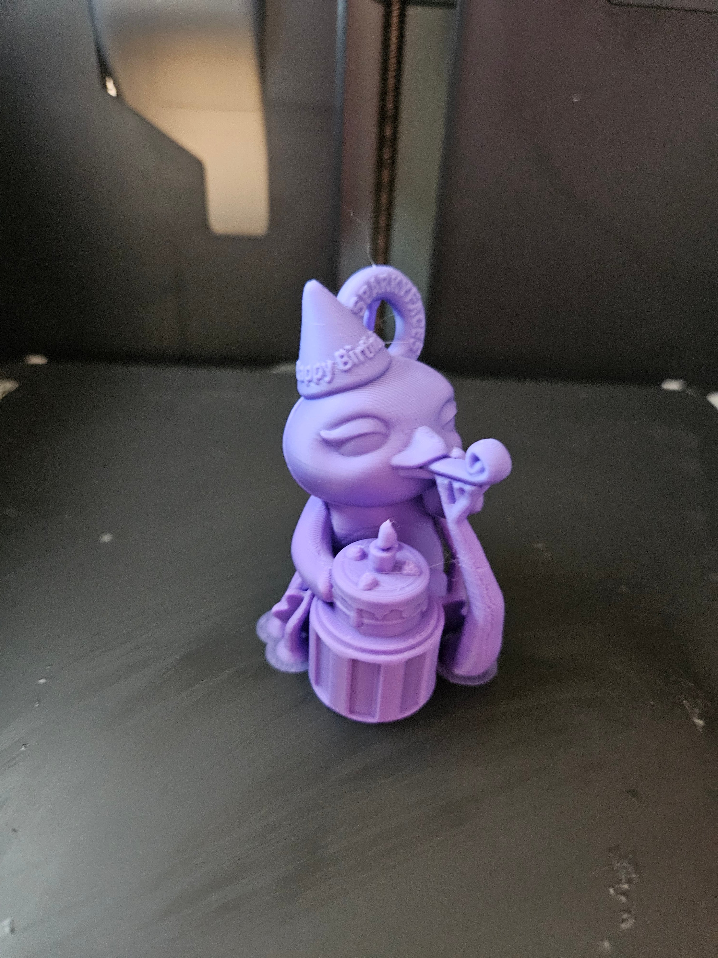 Penguin Birthday Bonus Ornament 3d model