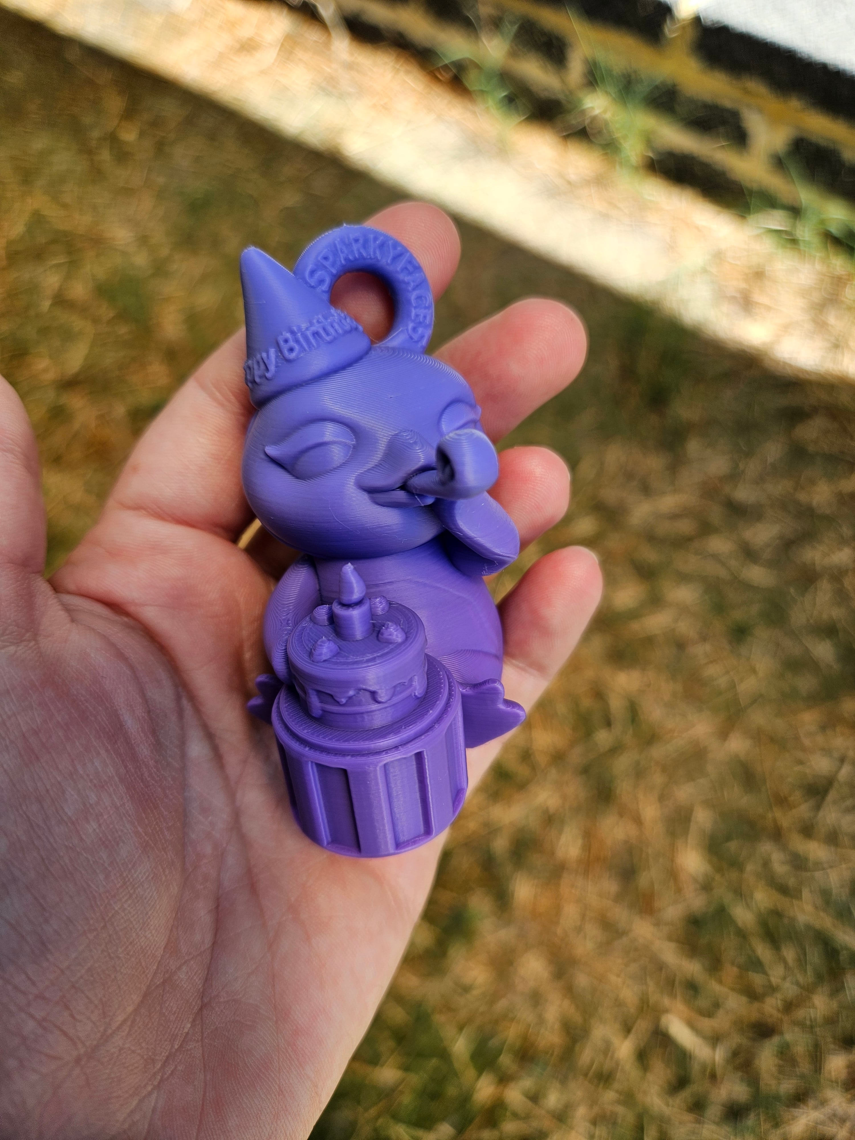 Penguin Birthday Bonus Ornament 3d model