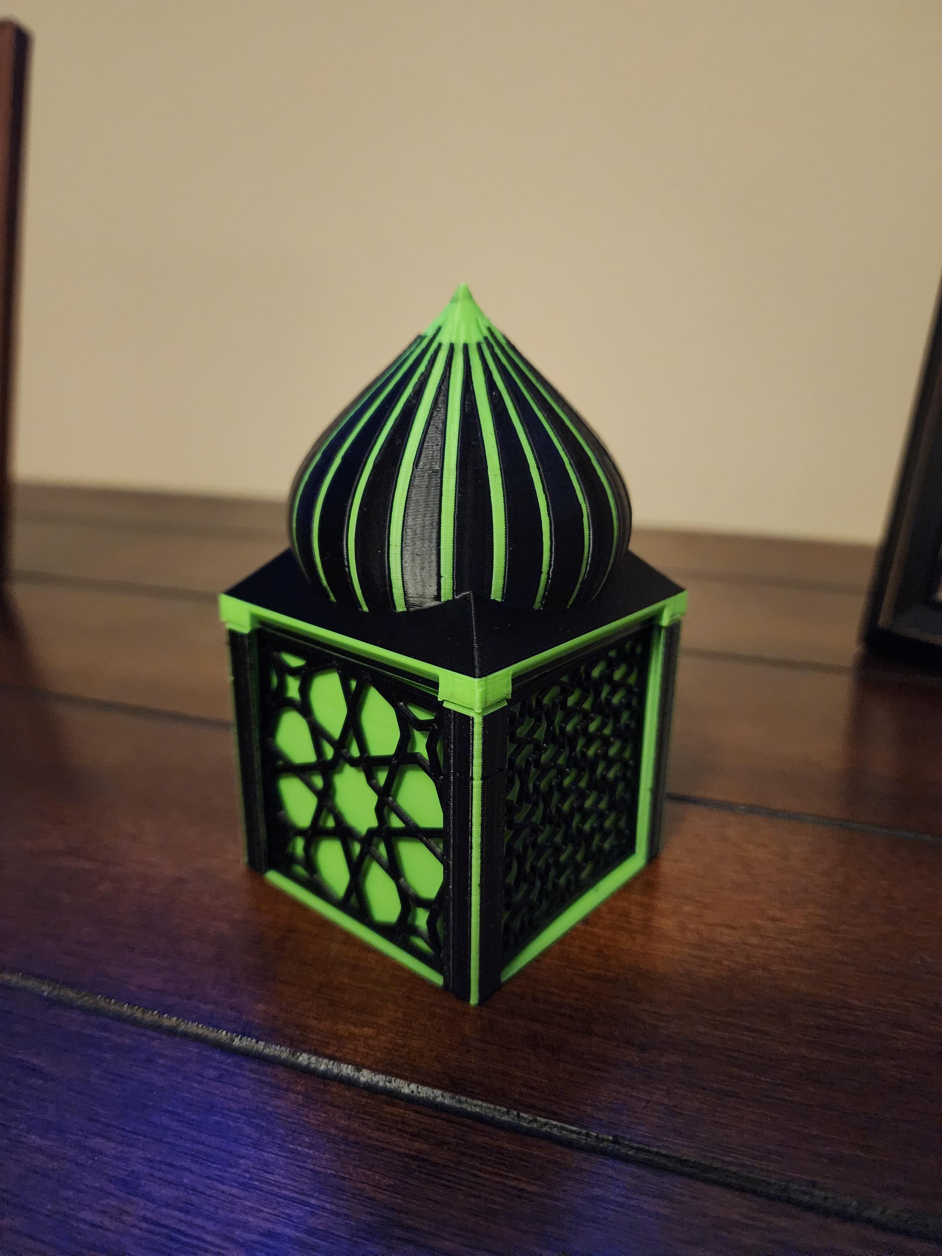 Eid Gift Box 3d model