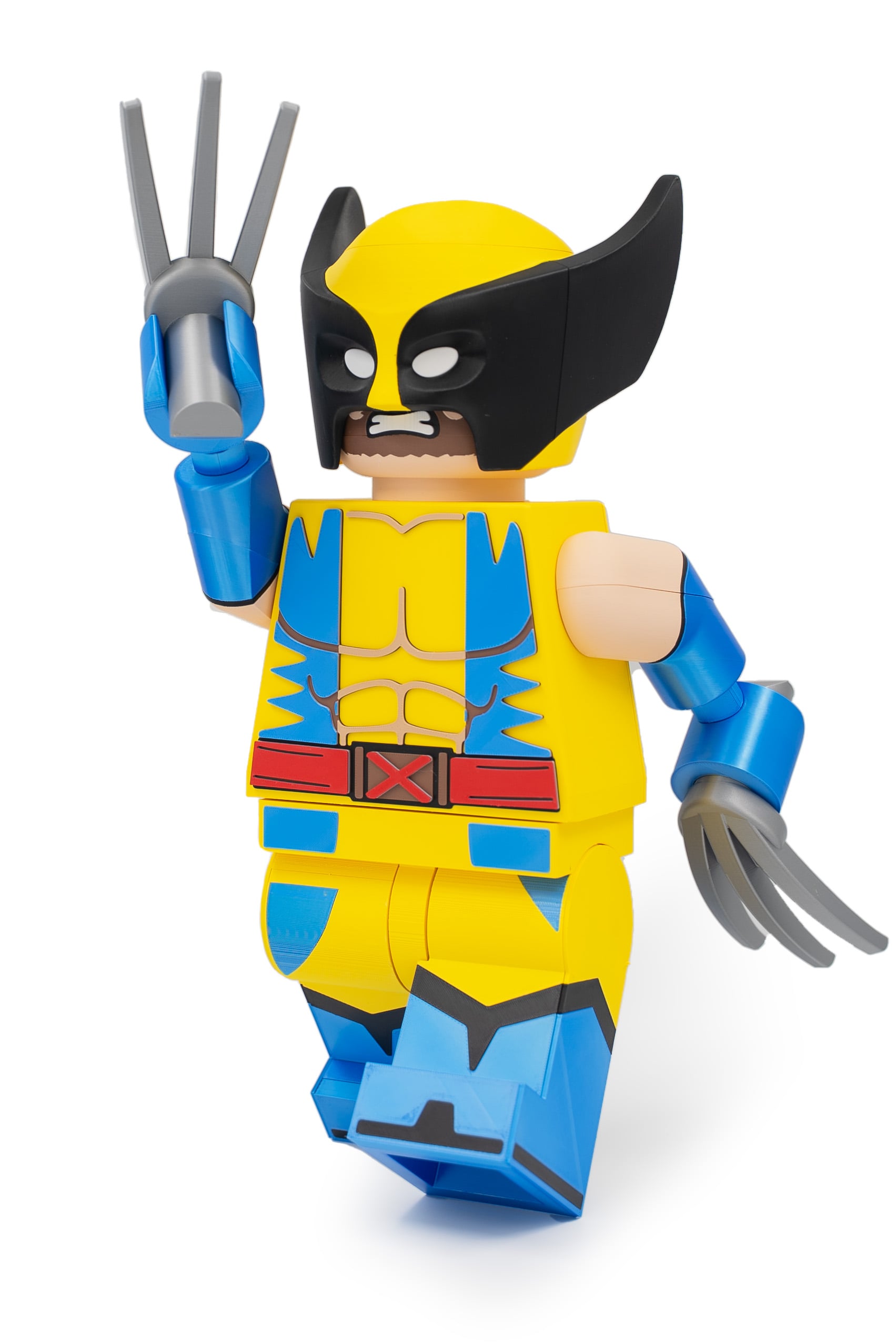 Wolverine Modular Figure 3d model